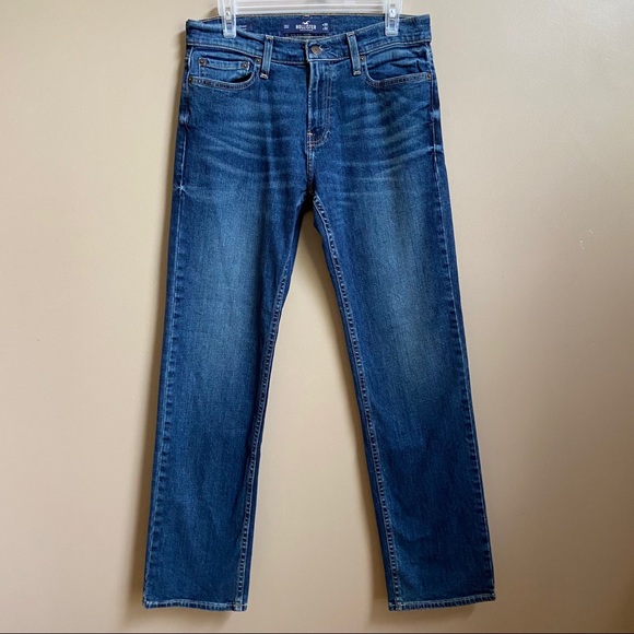 hollister epic flex classic straight jeans